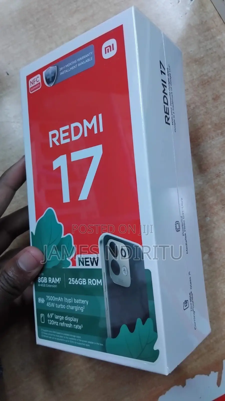 New Xiaomi 17 256 GB Blue