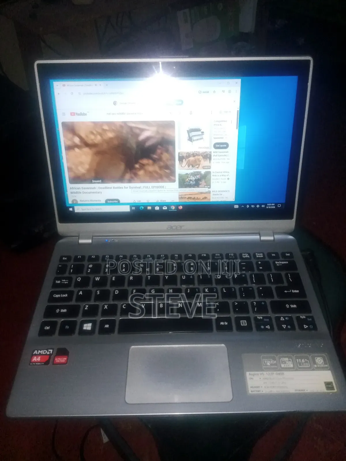 Laptop Acer Aspire 5 4GB HDD 500GB