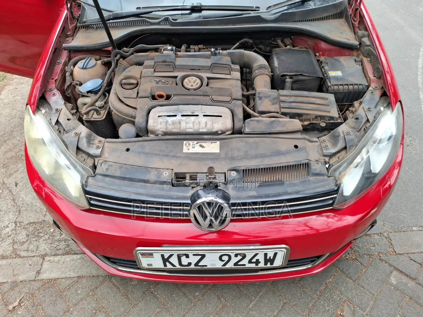 Volkswagen Golf 2013 Red