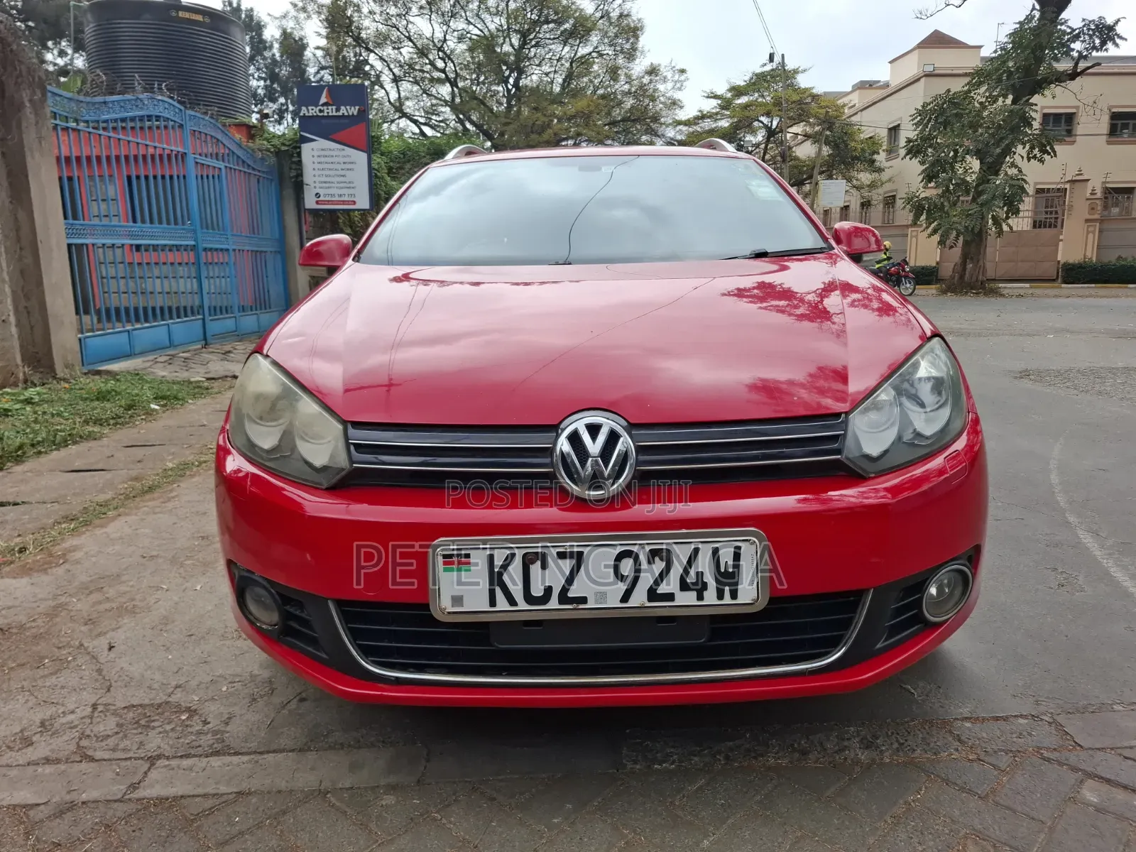 Volkswagen Golf 2013 Red