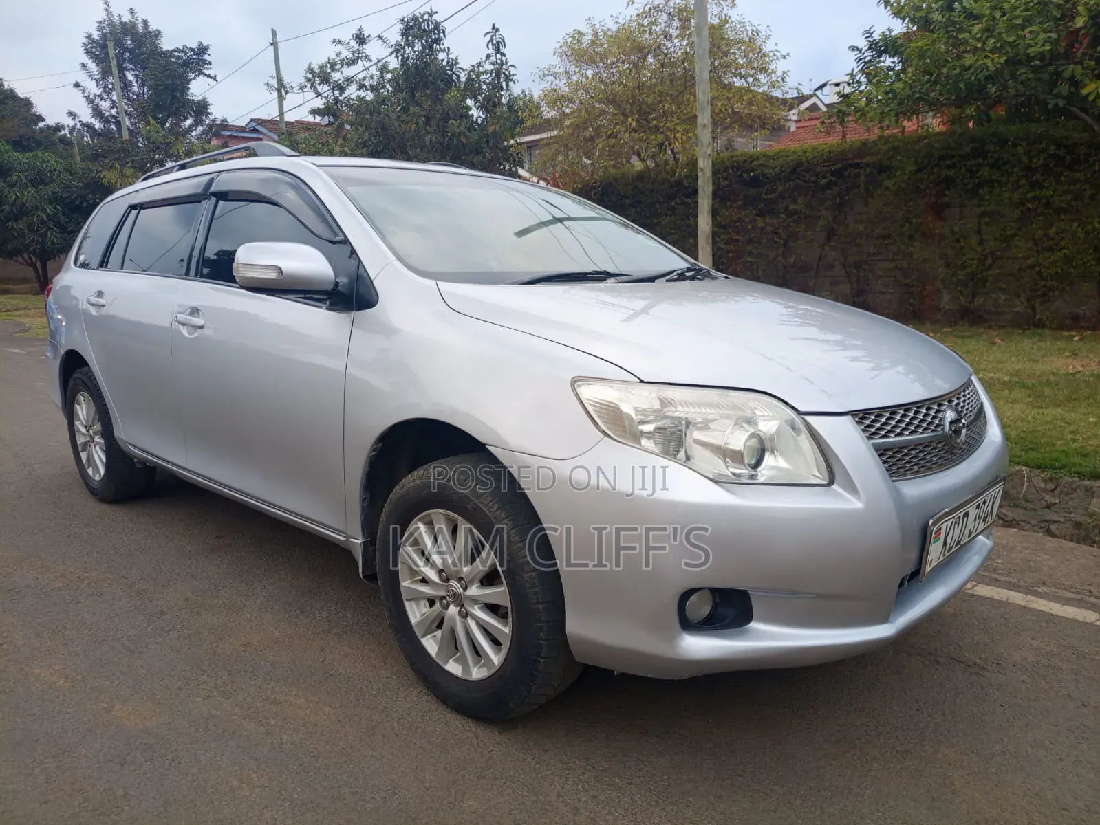 Toyota Corolla Fielder 2009 Silver