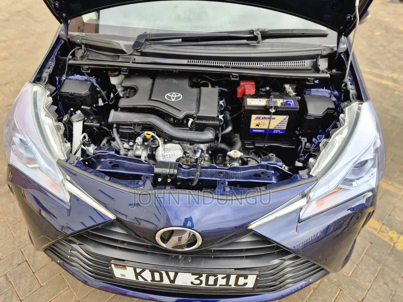 Toyota Vitz 2019 Blue