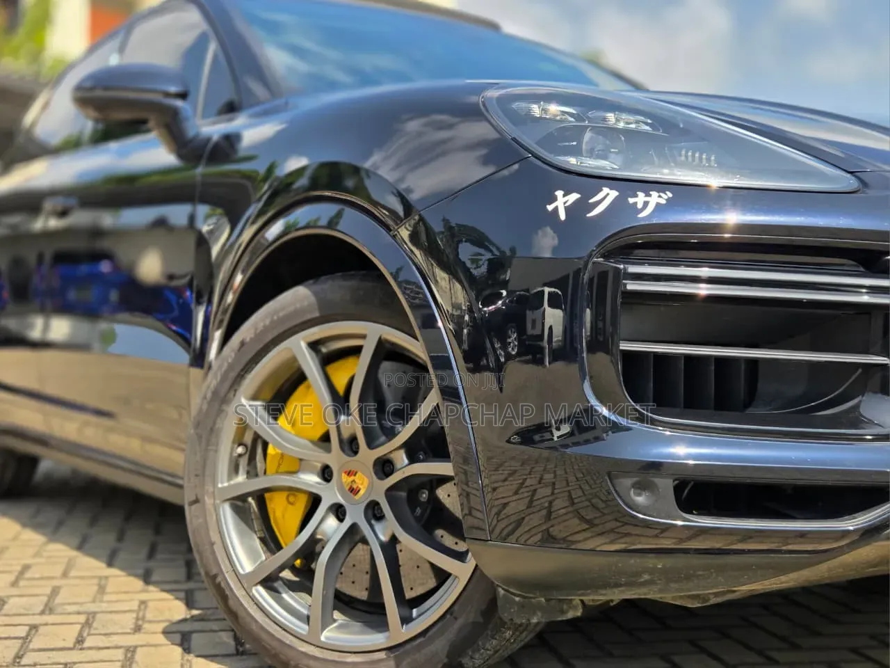 Porsche Cayenne Turbo S AWD 2018 Matt Black
