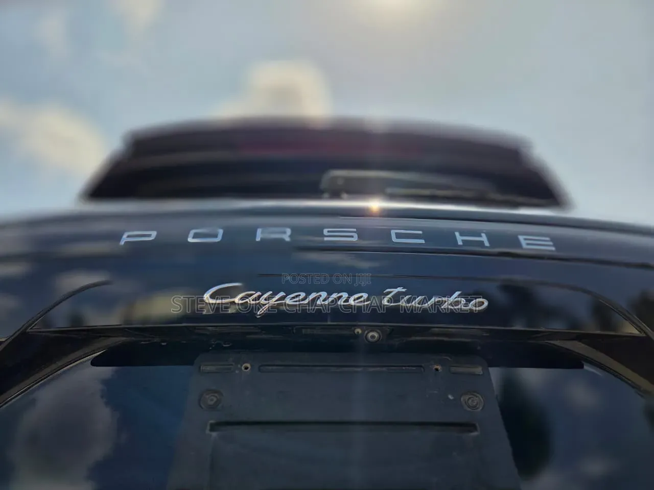 Porsche Cayenne Turbo S AWD 2018 Matt Black