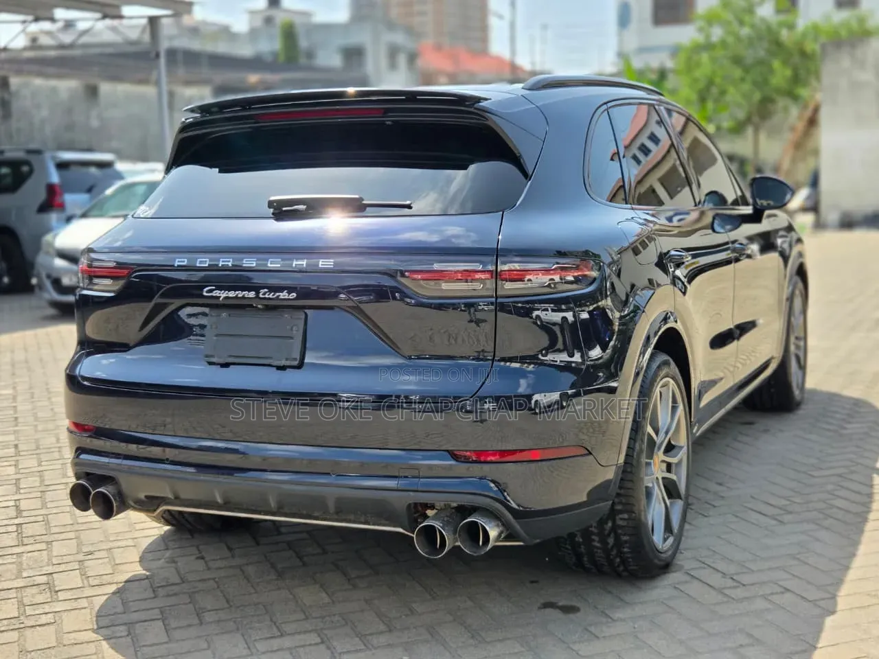Porsche Cayenne Turbo S AWD 2018 Matt Black