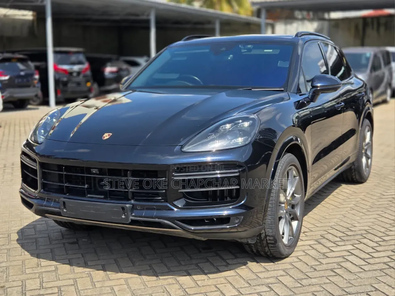 Porsche Cayenne Turbo S AWD 2018 Matt Black