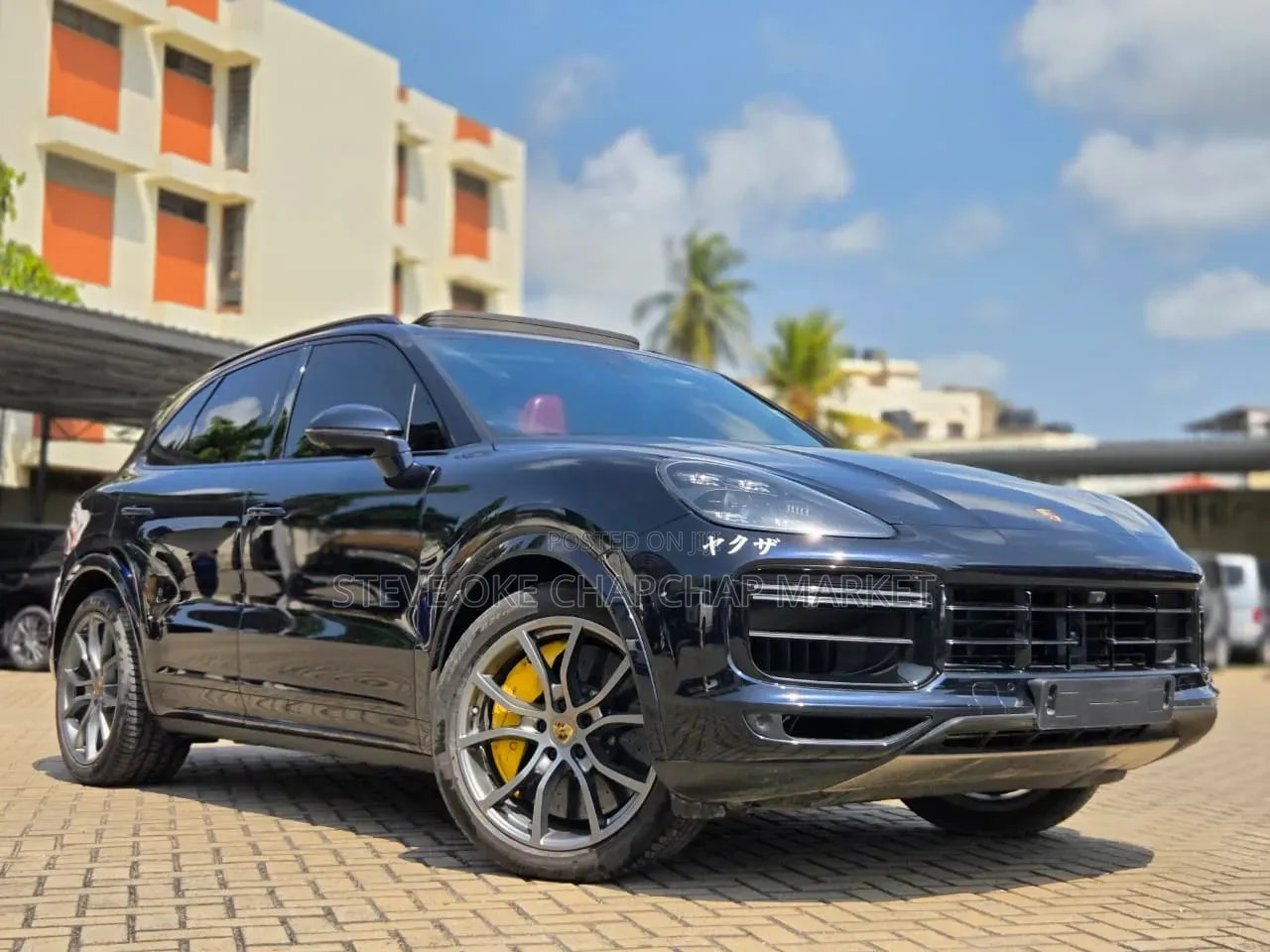 Porsche Cayenne Turbo S AWD 2018 Matt Black
