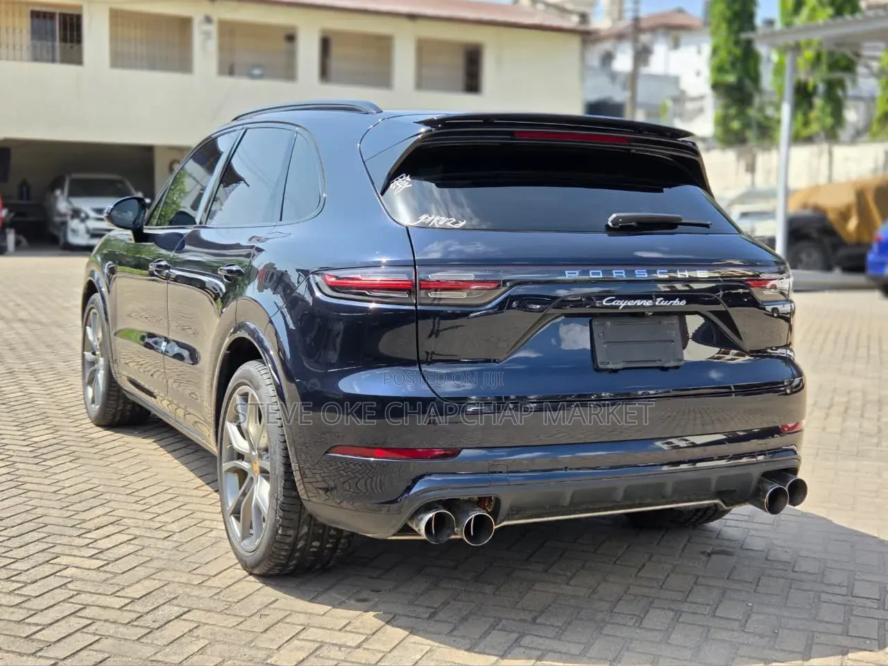 Porsche Cayenne Turbo S AWD 2018 Matt Black