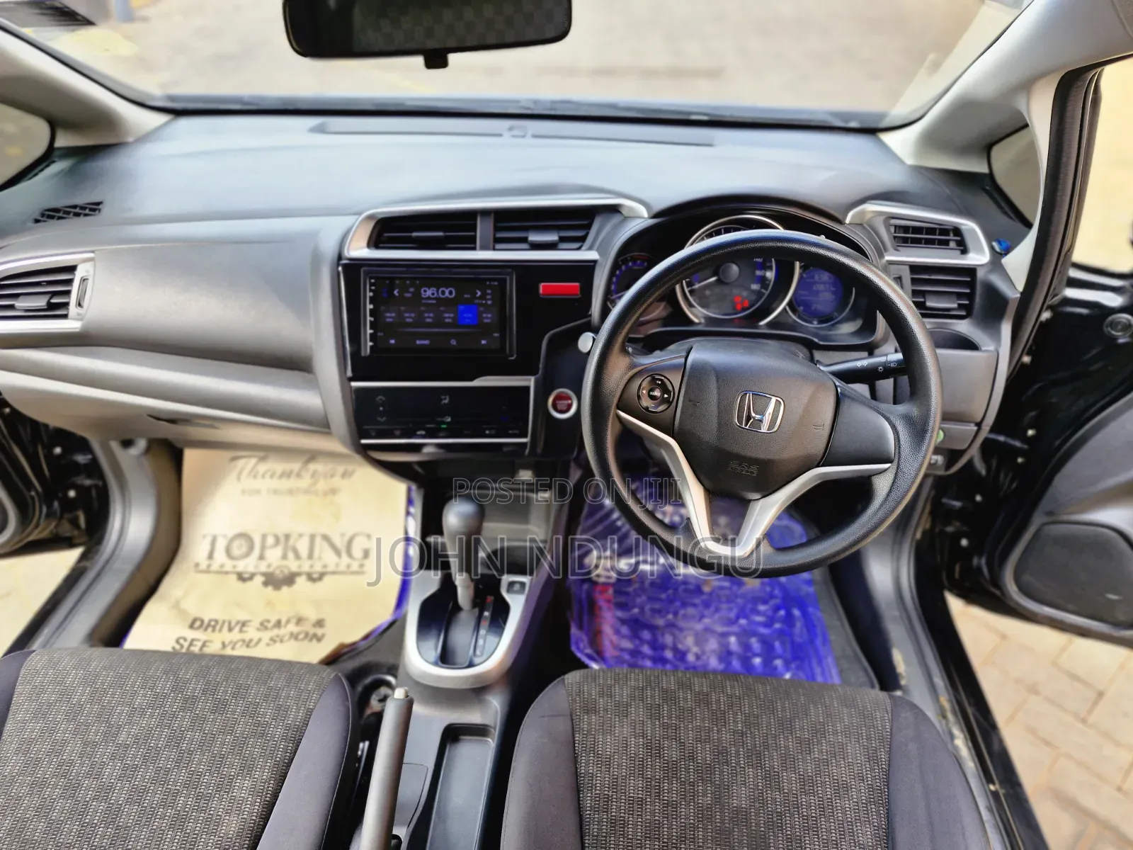 Honda Fit 2016 Black