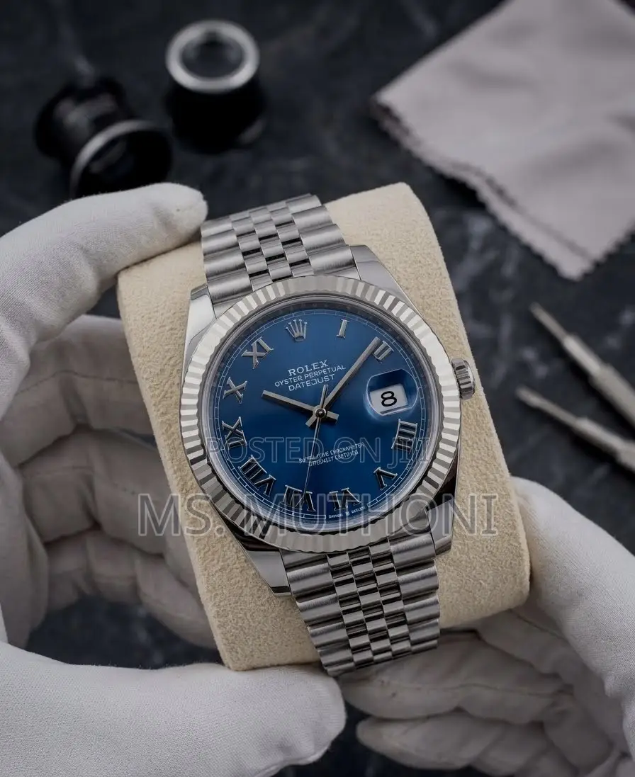 Automatic Rolex Datejust 41 Blue Roman Jubilee