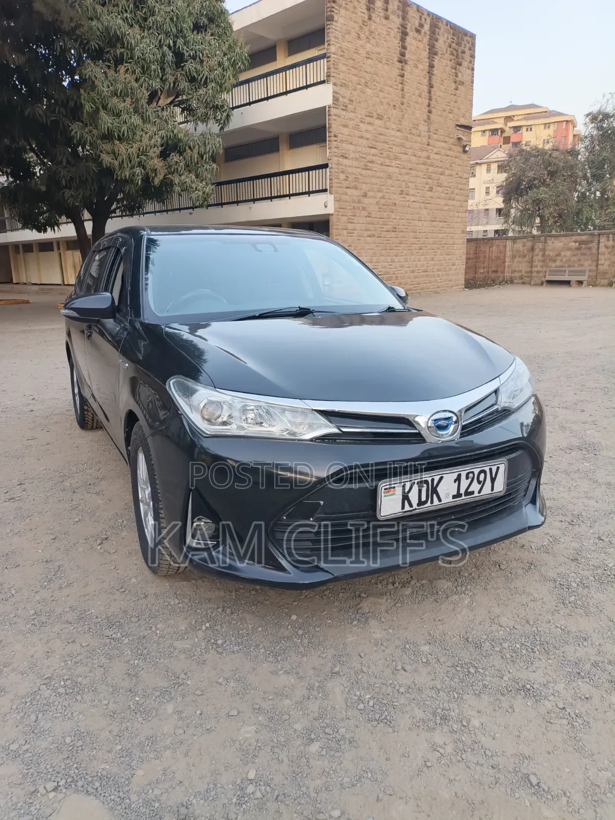Toyota Corolla Fielder 2016 Black