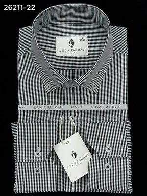 Men's Official Checked Long Sleeved Shirts