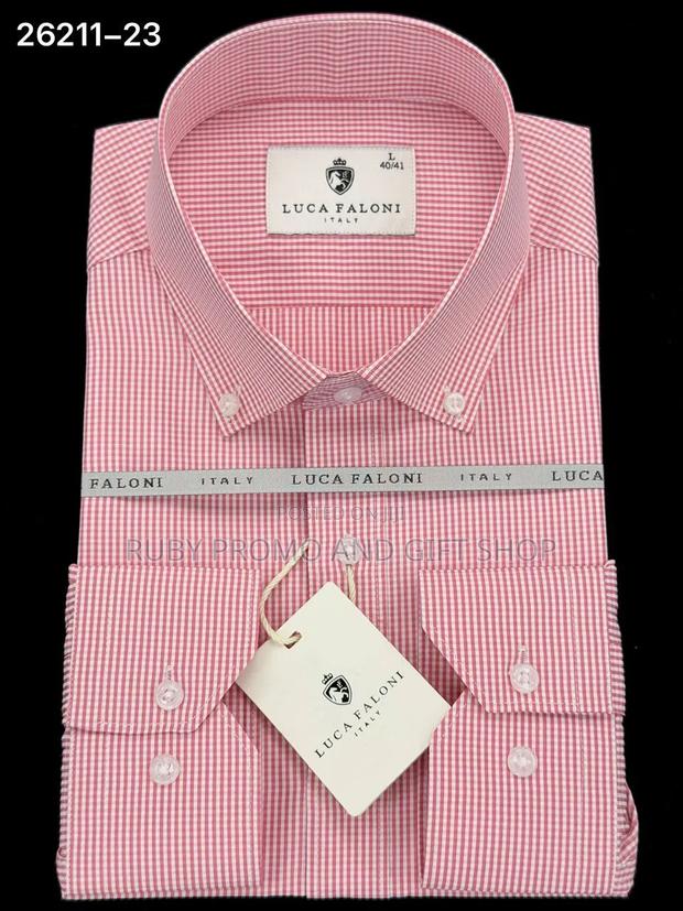 Men's Official Checked Long Sleeved Shirts - thumbnail 7