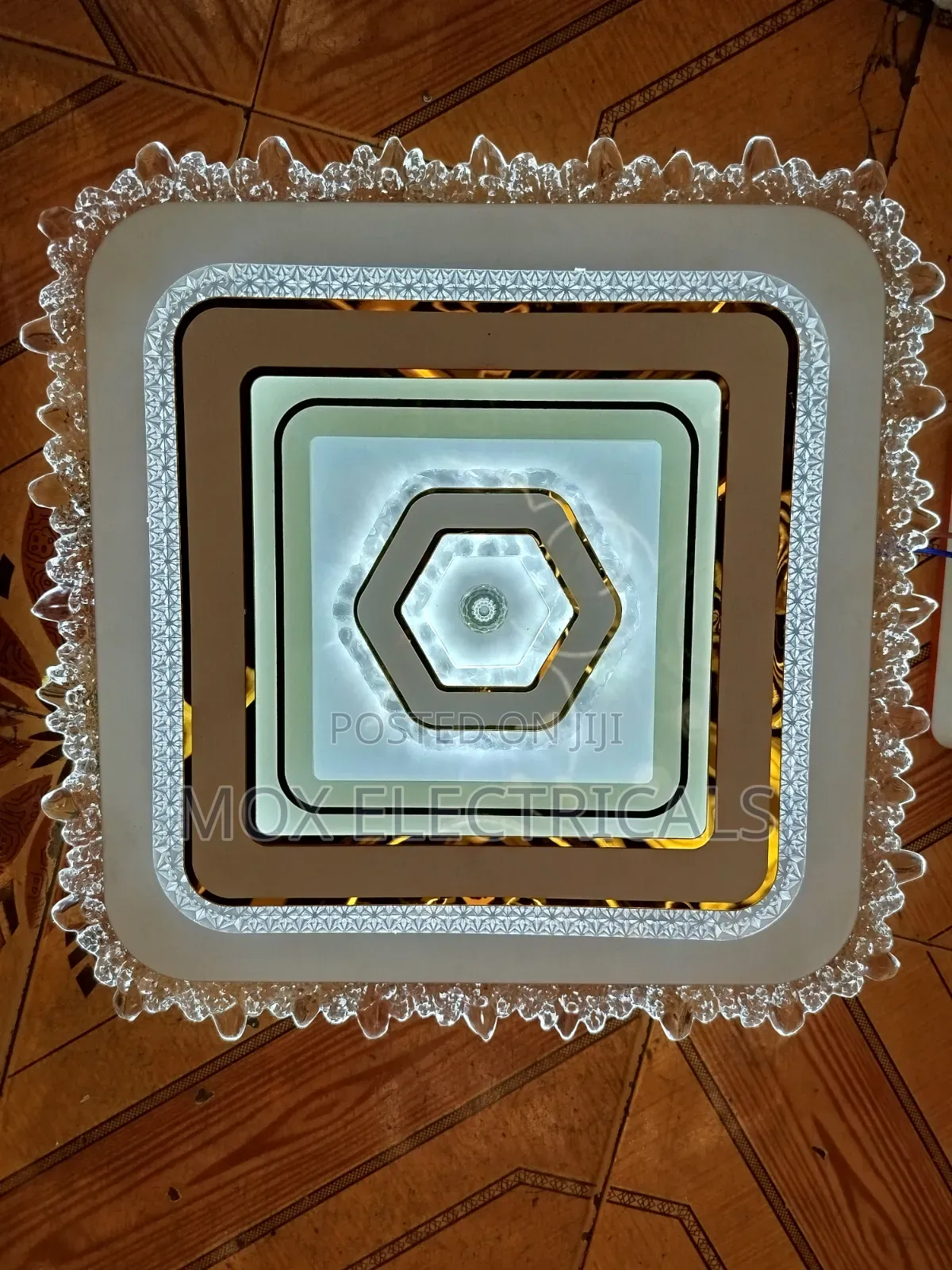 Modern Square LED Flush Mount Ceiling Light