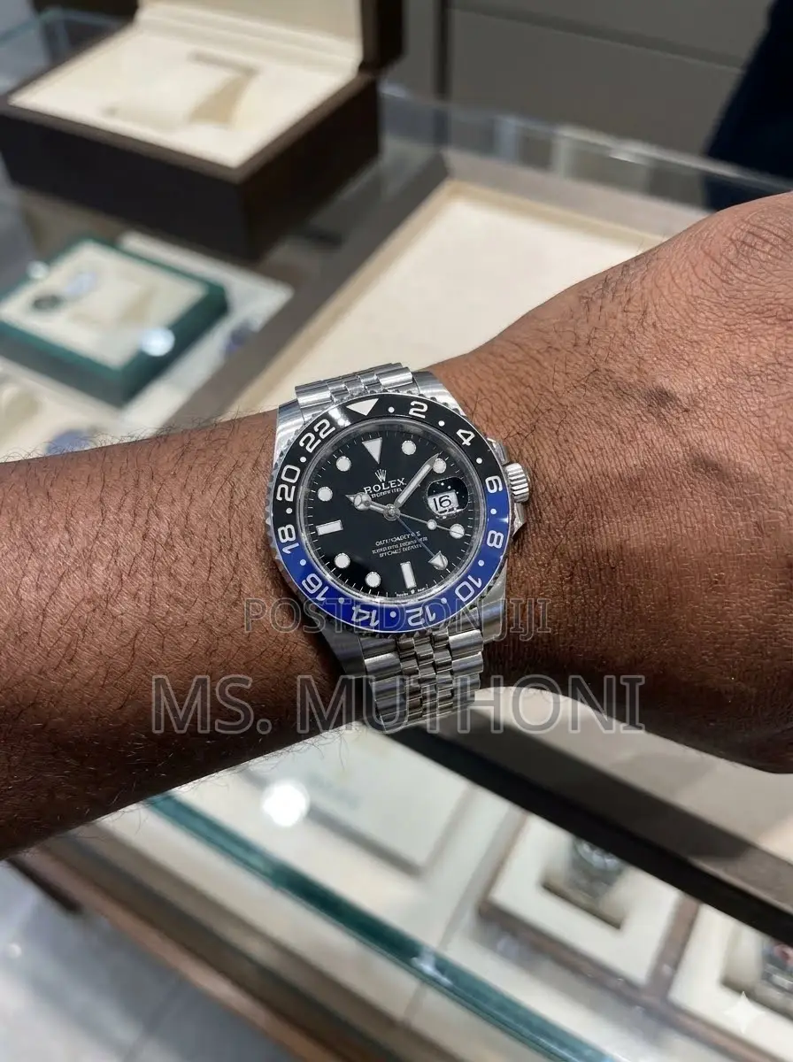 Automatic Rolex GMT-Master II "Batgirl" Jubilee Bracelet