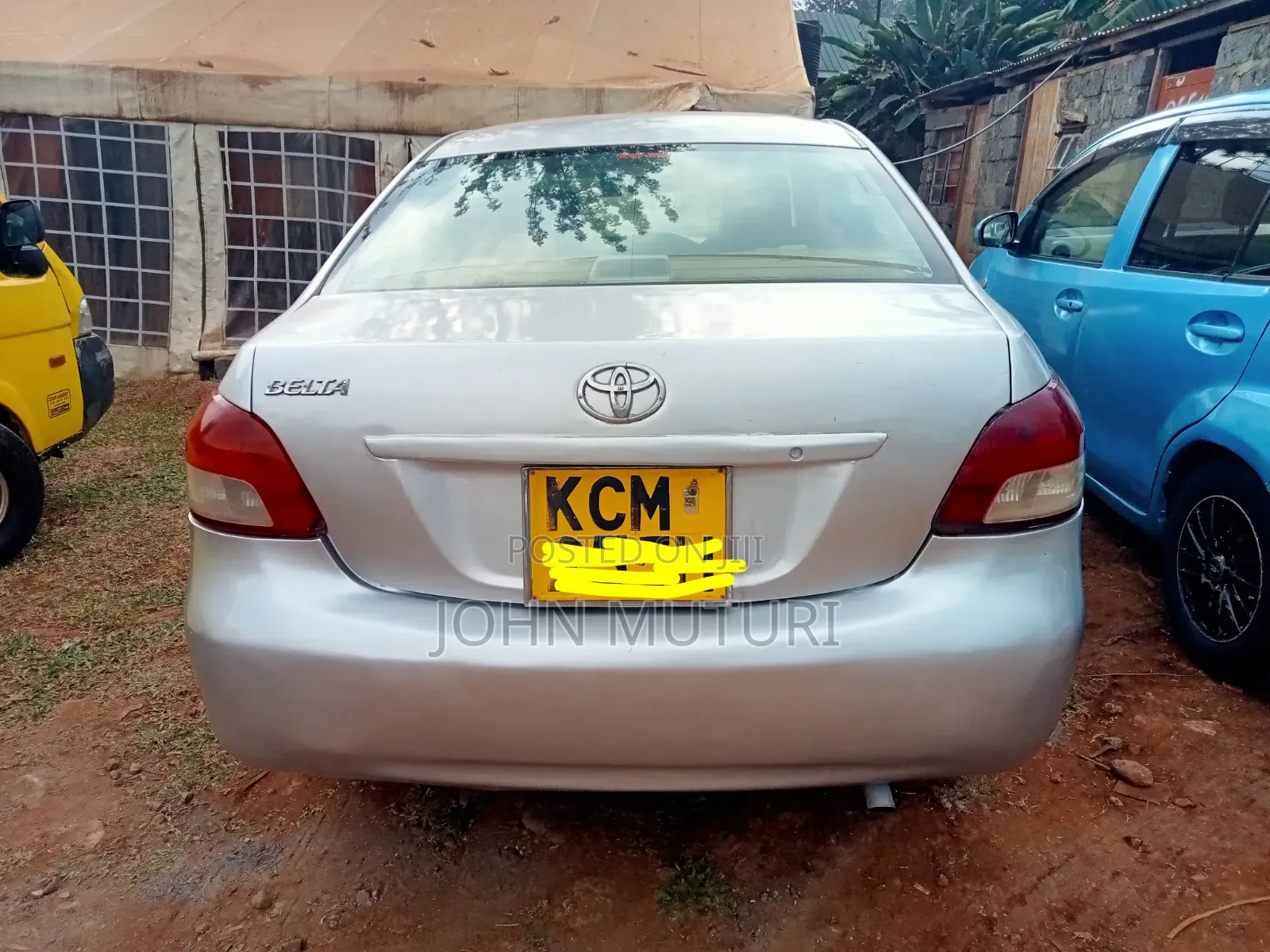 Toyota Belta 2010 Silver