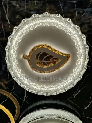 Gold-Leaf LED Ceiling Light