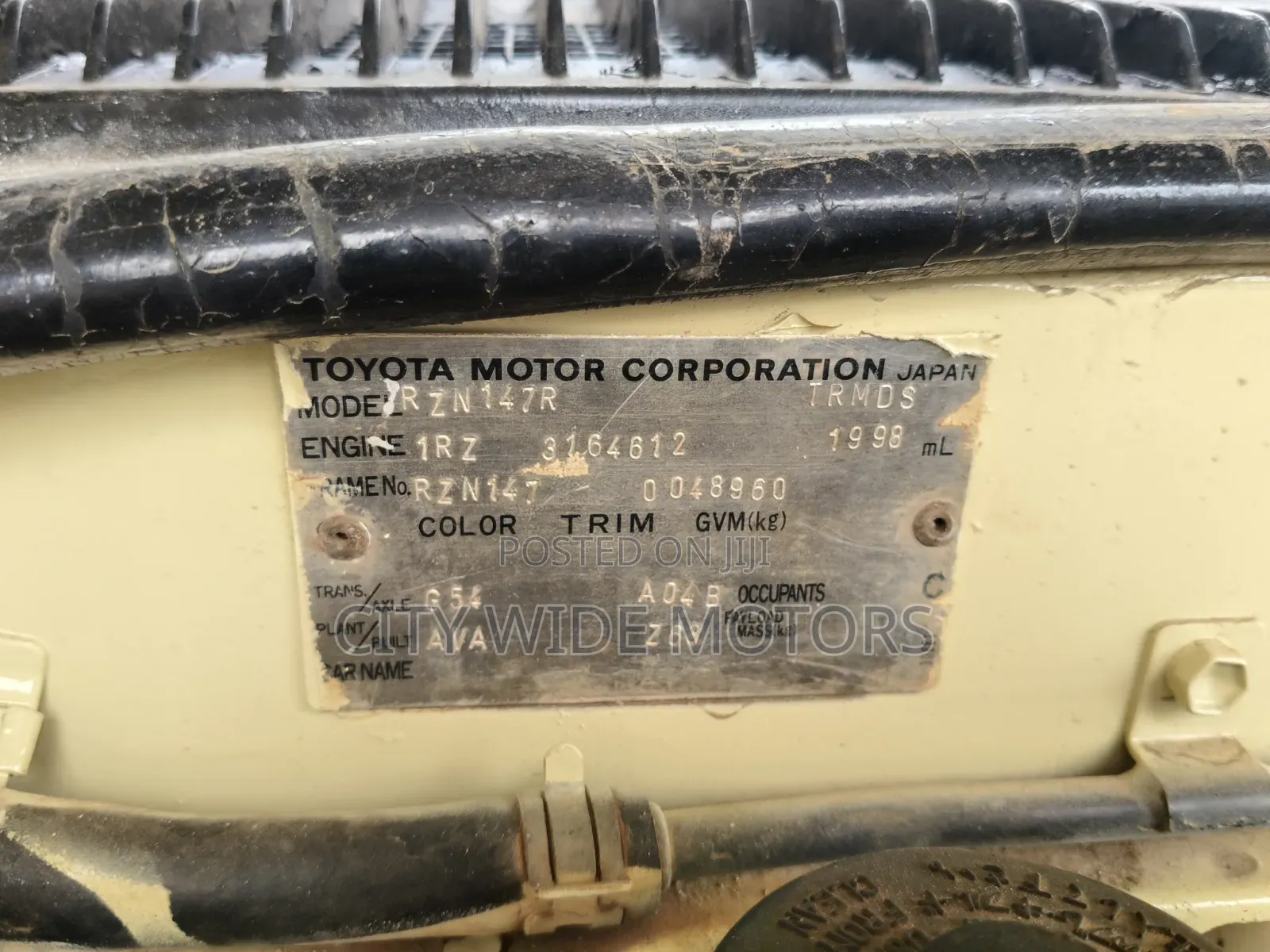 Toyota Hilux 2.5 Cab 2005 Beige