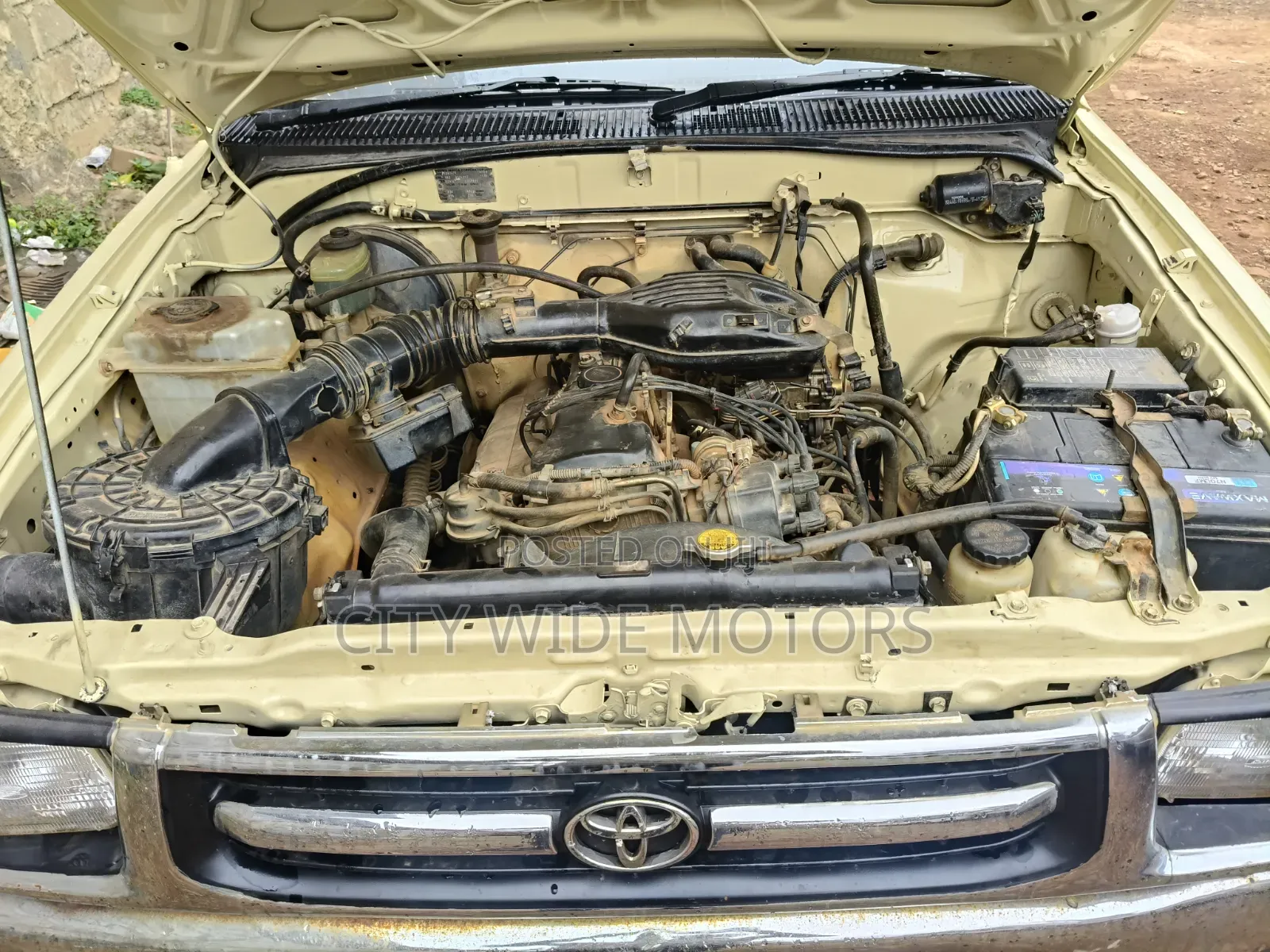 Toyota Hilux 2.5 Cab 2005 Beige