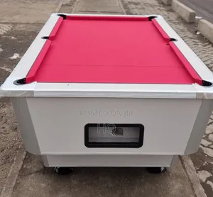White Red Pool Table New With Marble Top Calvarian Make