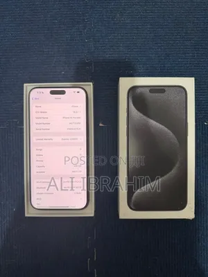 Apple iPhone 15 Pro Max 256 GB Black