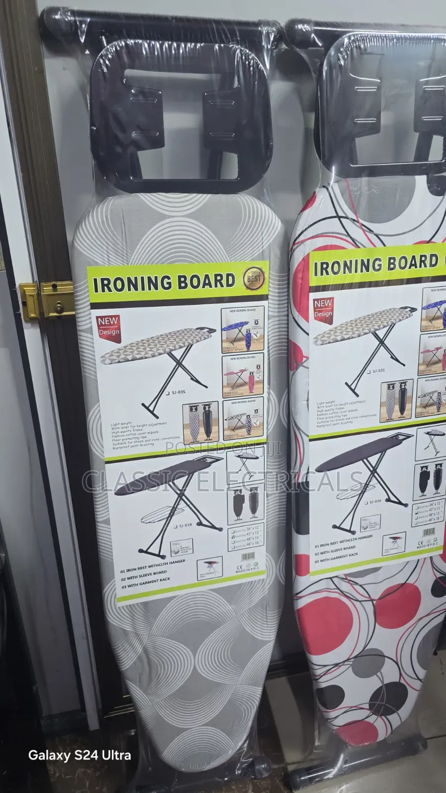 Foldable Big Size Metallic Ironing Board at Ksh3499