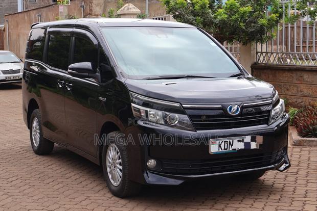 Dark Interior Toyota Voxy 2016 Hybrid Black 1800CC Petrol Engine Car