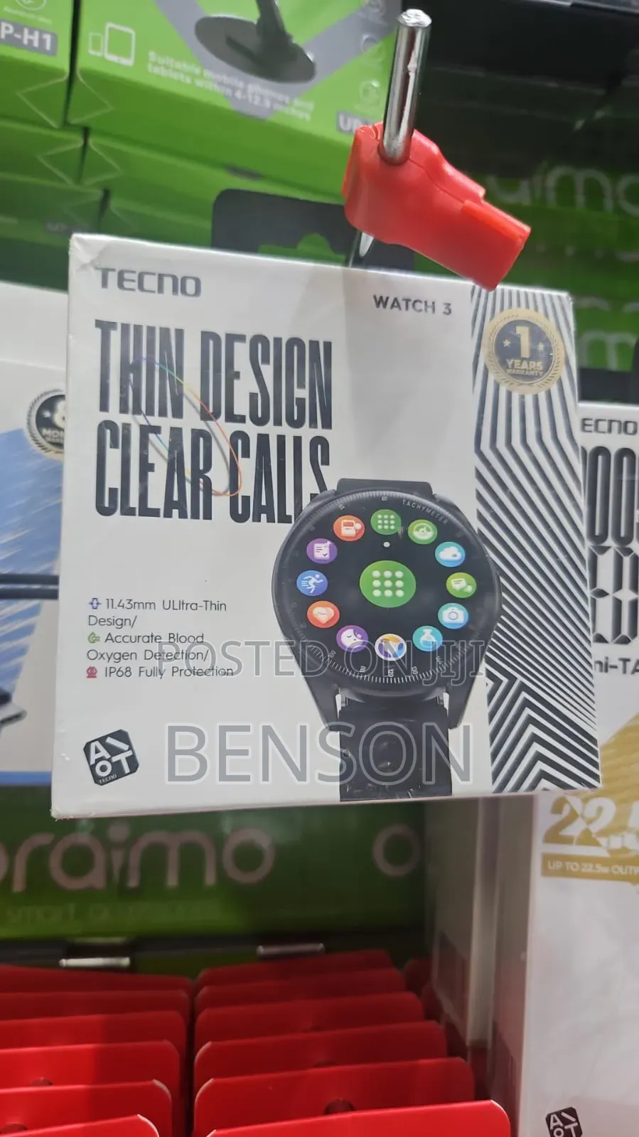 Techno Smartwatch
