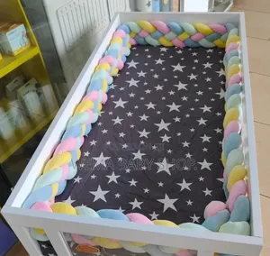 Braided Baby Cot/Crib Bumpers.