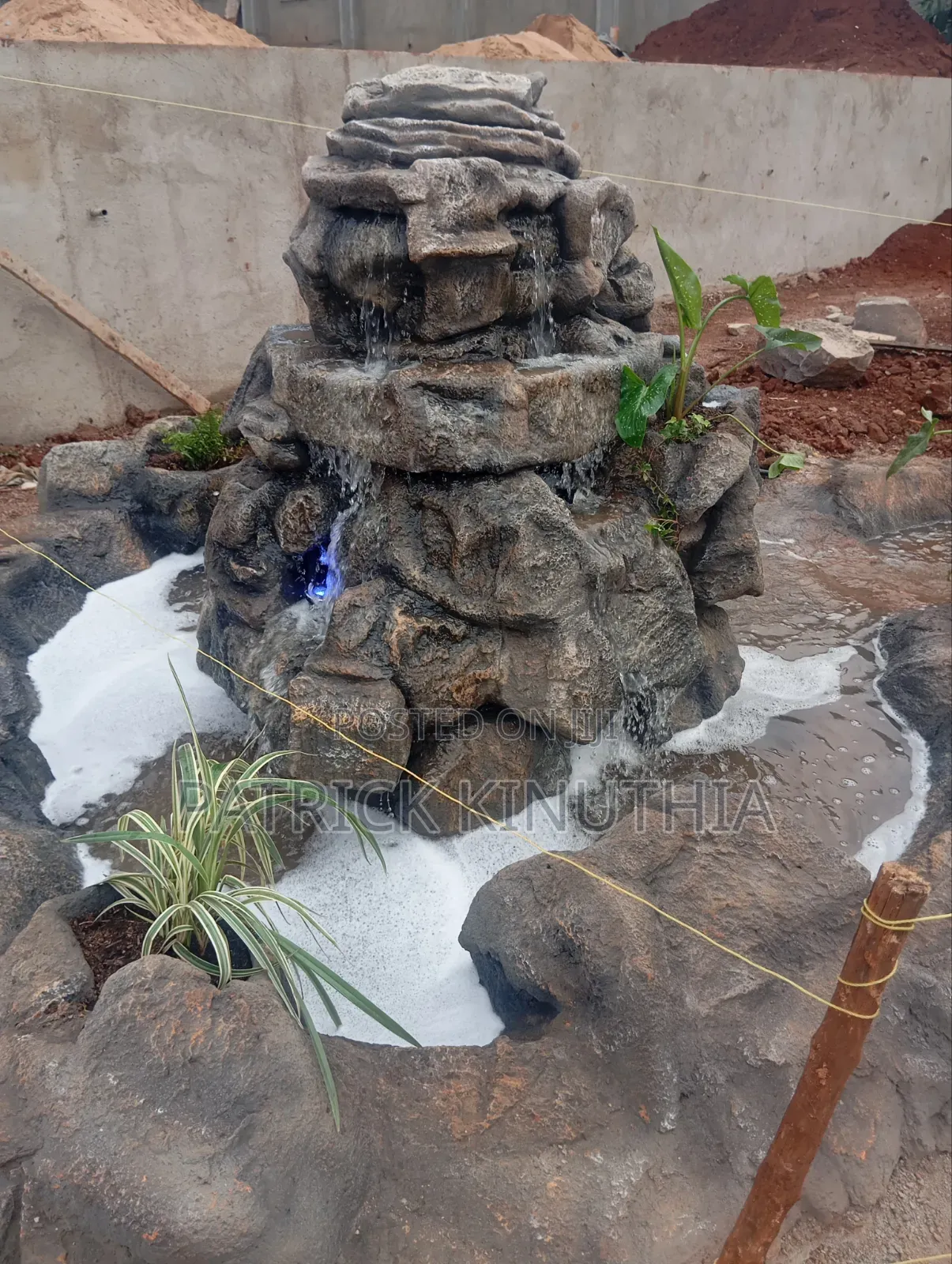 Artificial Waterfalls Fishponds Fountains