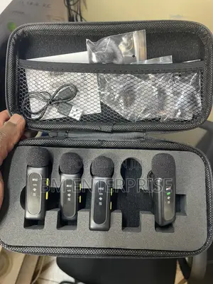 T90 4 in 1 Wireless Microphone System With Noise Cancellation