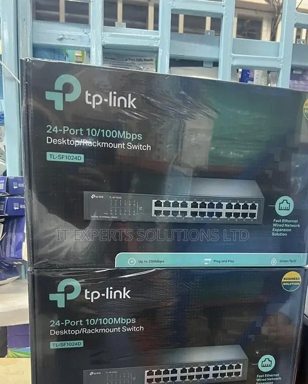 24 Port Switch TP-Link 24 Port 10/100Mbps Fast Ethernet Switch