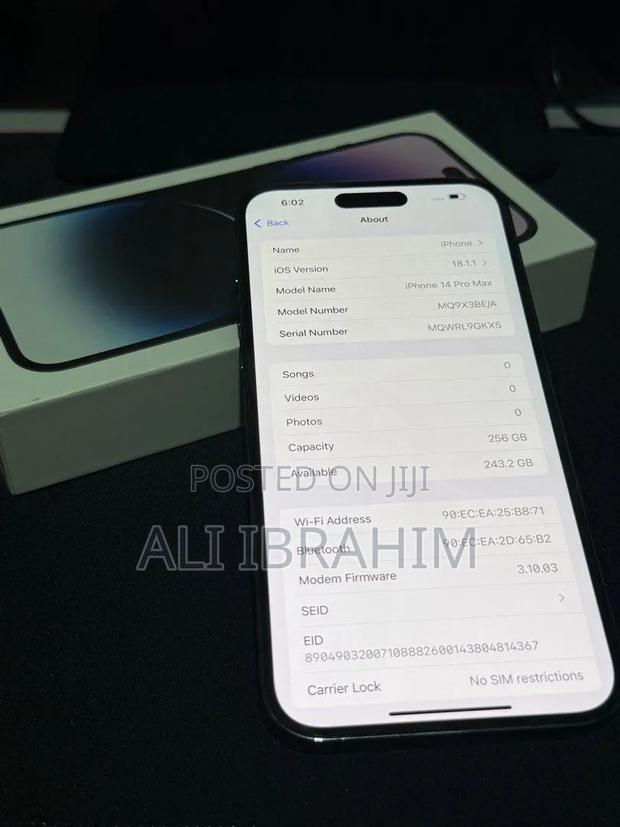 Apple iPhone 14 Pro Max 256 GB Purple