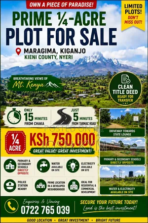 Land for Sale (Negotiatable)