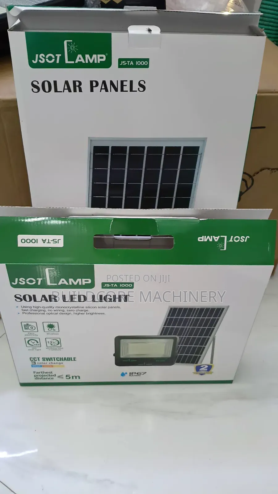 1000watts J SoRT Solar Floodlight With Remote Control