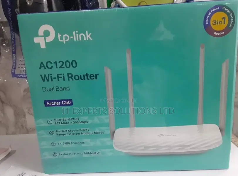 TL-ARCHER C50 AC1200 TP-Link Wireless Dual Band Router