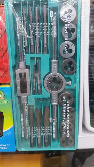 20piece Tap and Die Set Metric Threading Kit