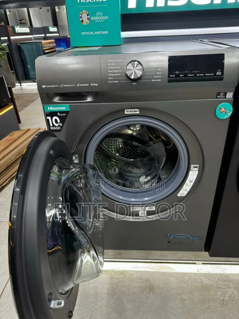 Hisense 10.5kg/6kg Washing Machine Wash and Dry Full Automatic