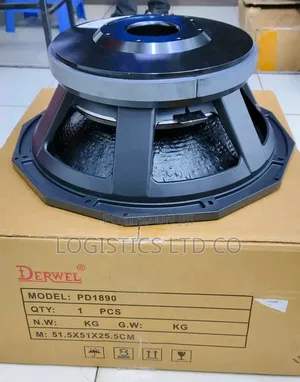 Derwel Pd1890 Professional Bass Speaker