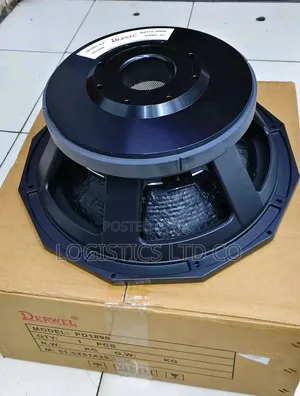 Derwel Pd1890 Professional Bass Speaker