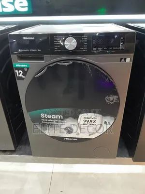 Hisense 12kg Front Load Washing Machine – Fully Automatic Wash Spin