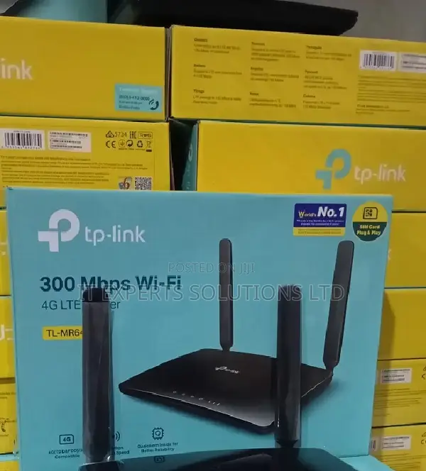 TP-Link 300mbps Wireless N 4g Lte Router - Tl-Mr6400