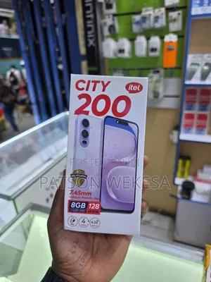 New Itel City 200 128 GB Black