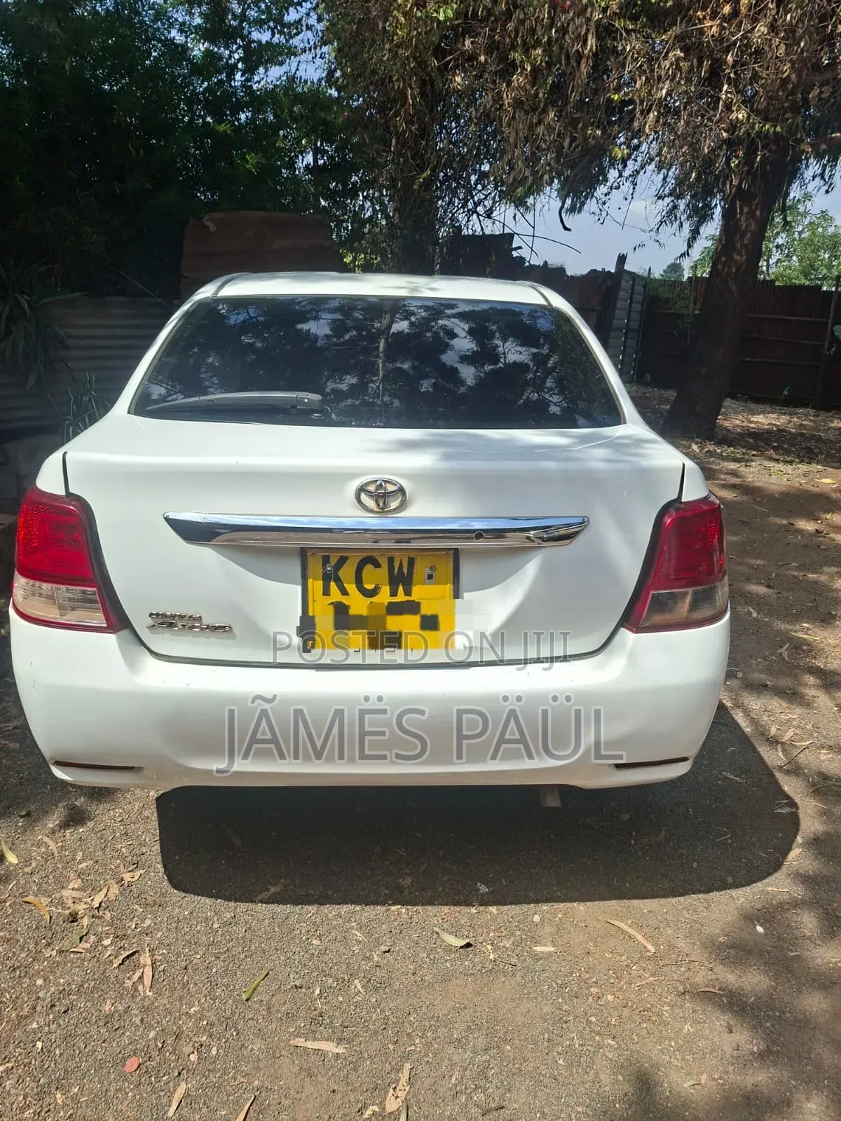 Toyota Axio 2013 White