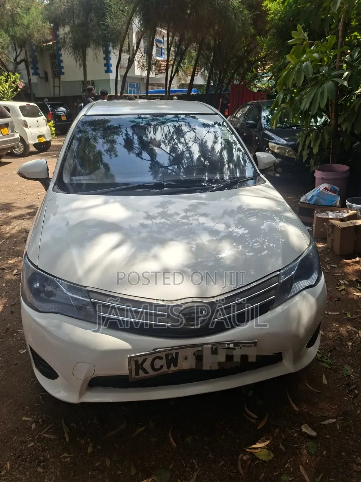 Toyota Axio 2013 White