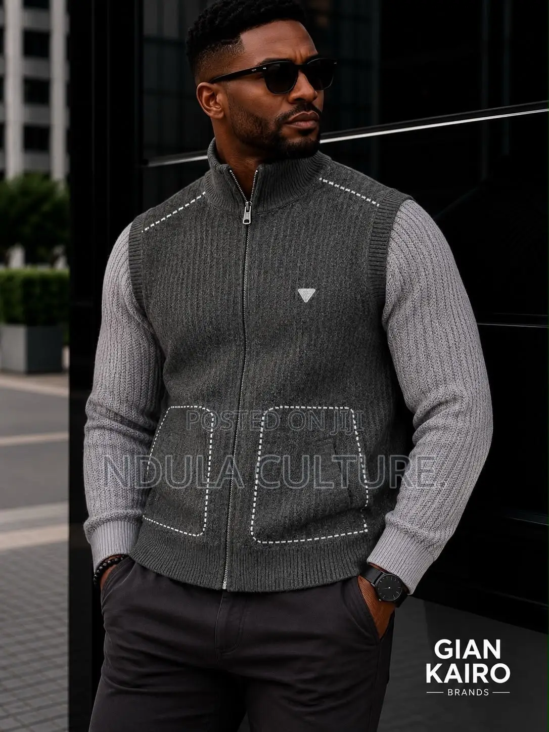 Full Zipper Sweater