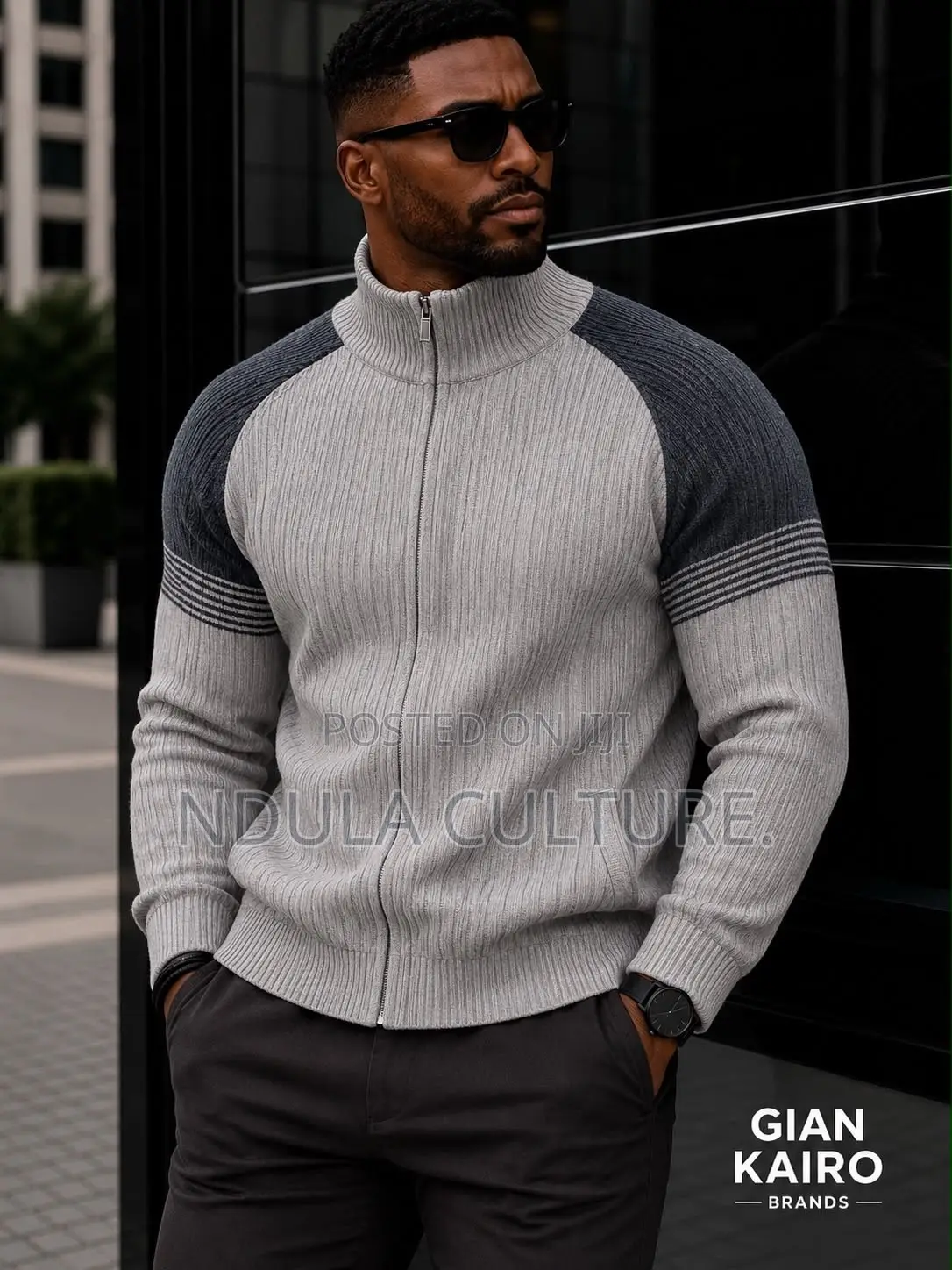 Full Zipper Sweater