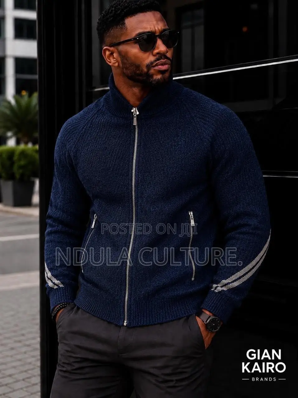 Full Zipper Sweater