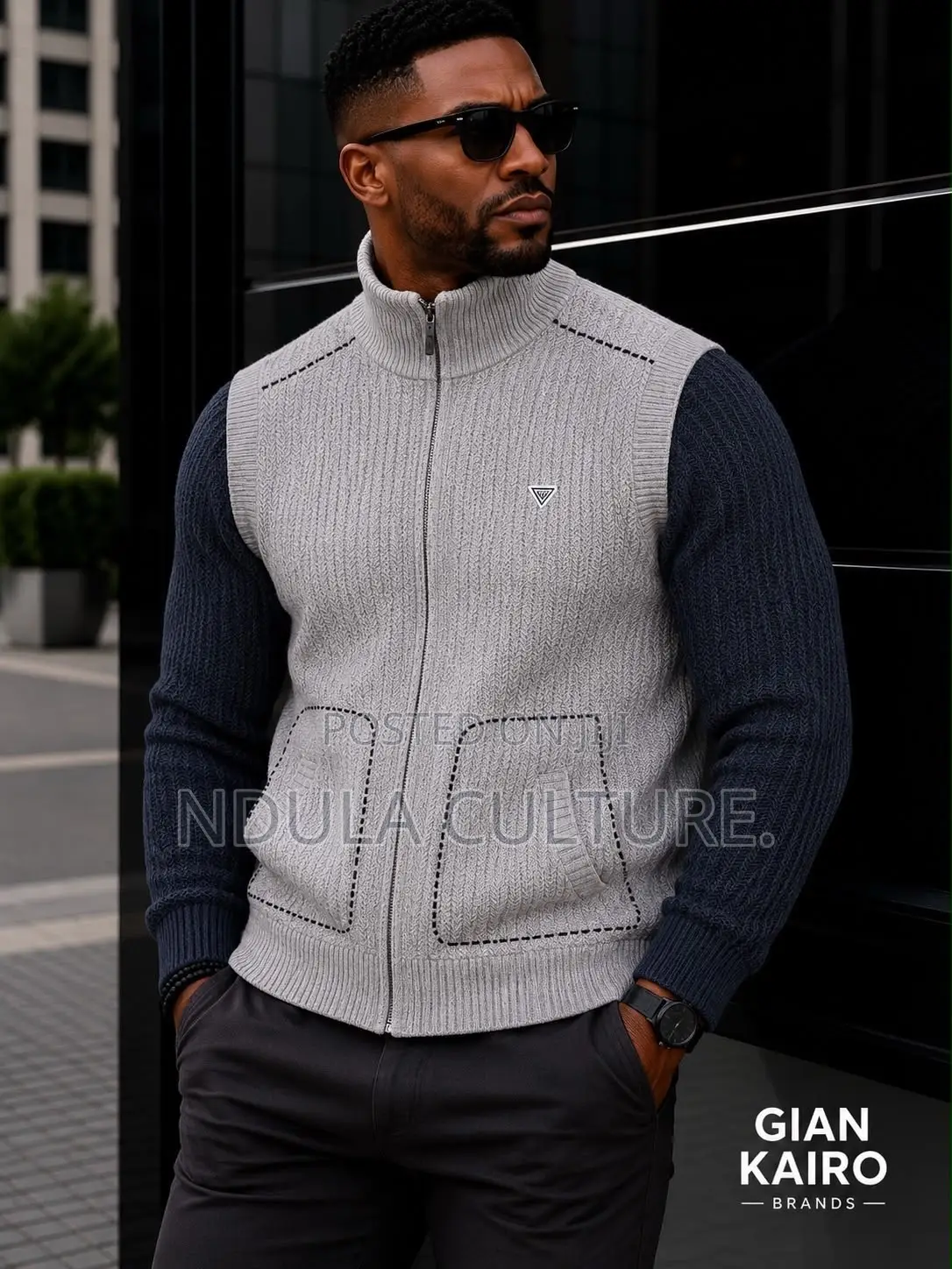 Full Zipper Sweater