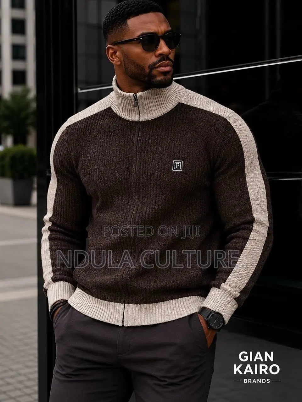 Full Zipper Sweater